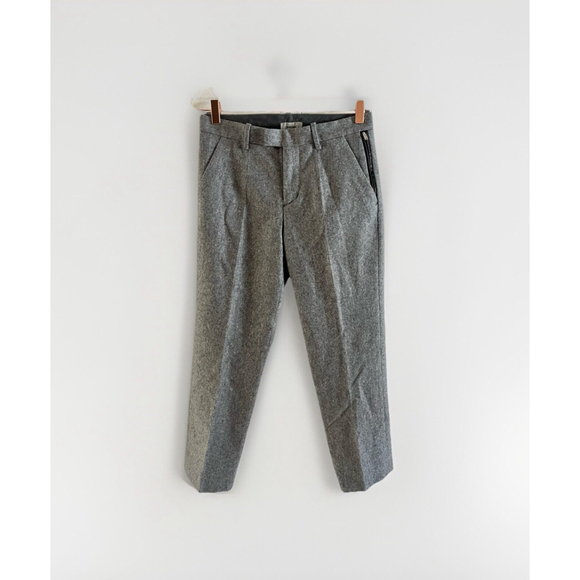 Undercover Jun Takahashi Leather Trim Pockets Trouser Pants Size‎ 2 ( Small) New